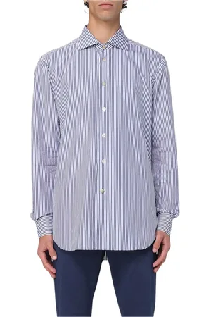Kiton Hombre, Camisas, Azul, Talla: 3XL