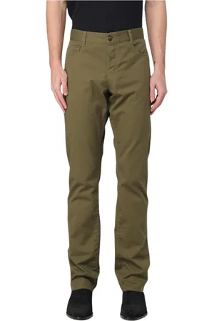 Saint Laurent Hombre, Pantalones, Verde, Talla: W31