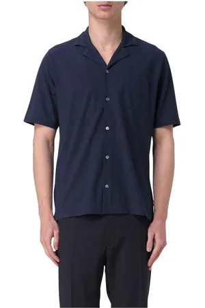 ZANONE Hombre, Camisas, Azul, Talla: 2XL