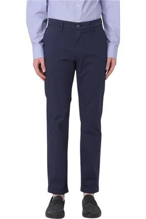 RE-HASH Hombre, Pantalones, Azul, Talla: W33