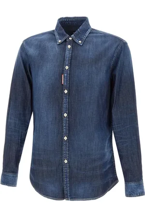 Dsquared2 Hombre, Camisas, Azul, Talla: S