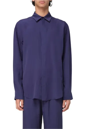Msgm Hombre, Camisas, Azul, Talla: XL