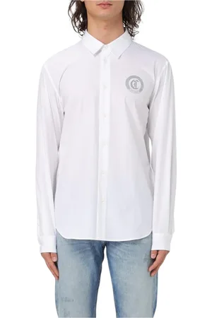 Roberto Cavalli Hombre, Camisas, Blanco, Talla: S