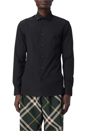 Burberry Hombre, Camisas, Negro, Talla: L