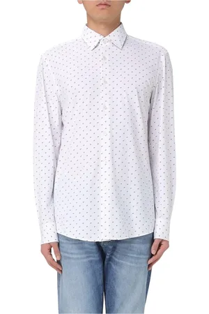 HUGO BOSS Hombre, Camisas, Blanco, Talla: 2XL