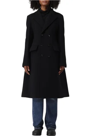Bottega Veneta Mujer, Abrigos, Negro, Talla: 2XS