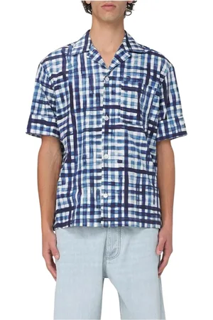 Bottega Veneta Hombre, Camisas, Azul, Talla: M