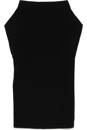 Norma Kamali Mujer, Camisetas, Negro, Talla: S