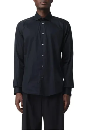 Brian Dales Hombre, Camisas, Negro, Talla: L