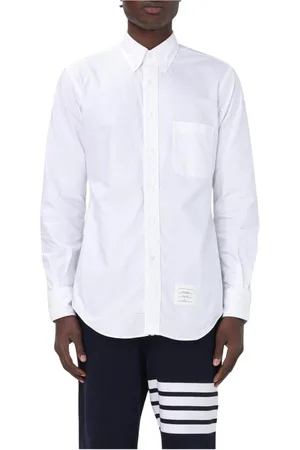 Thom Browne Hombre, Camisas, Blanco, Talla: S