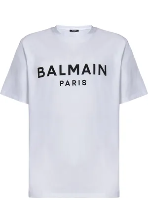 Balmain Hombre, Camisetas, Blanco, Talla: 2XL