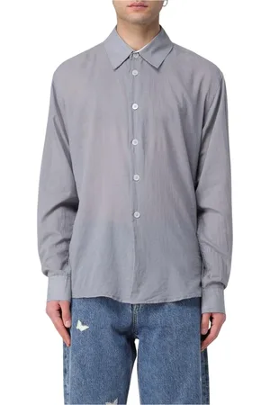 OUR LEGACY Hombre, Camisas, Gris, Talla: L