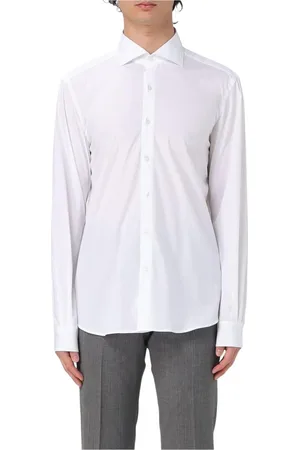 FAY Hombre, Camisas, Blanco, Talla: 3XL