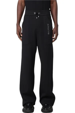 Balmain Hombre, Pantalones, Negro, Talla: S