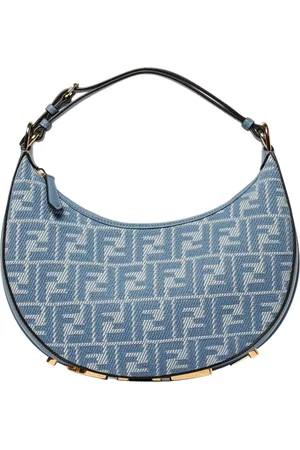 Fendi Mujer, Bolsos, Azul, Talla: ONE Size