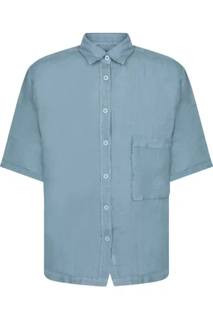 COSTUMEIN Hombre, Camisas, Azul, Talla: S