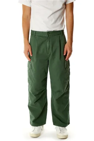Carhartt Hombre, Pantalones, Verde, Talla: W30