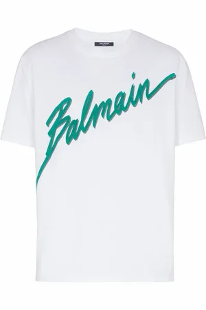 Balmain Hombre, Camisetas, Blanco, Talla: S