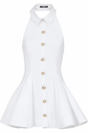 Balmain Mujer, Vestidos, Blanco, Talla: XS