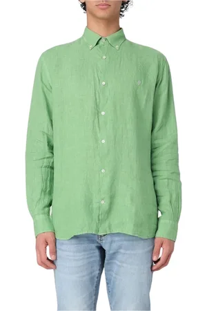 BROOKSFIELD Hombre, Camisas, Verde, Talla: 4XL