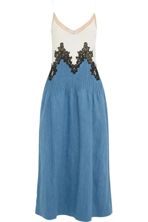 GABRIELA HEARST Mujer, Vestidos, Azul, Talla: 2XS