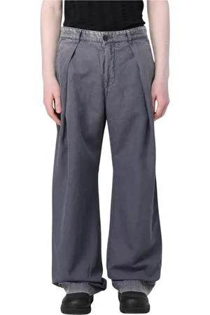 WoodWood Hombre, Vaqueros, Gris, Talla: M