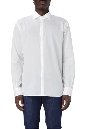BROOKSFIELD Hombre, Camisas, Blanco, Talla: 3XL