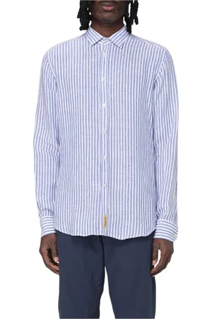 B.D.BAGGIES Hombre, Camisas, Azul, Talla: XL