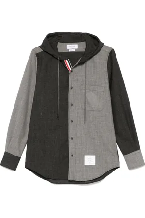 Thom Browne Hombre, Camisas, Gris, Talla: M