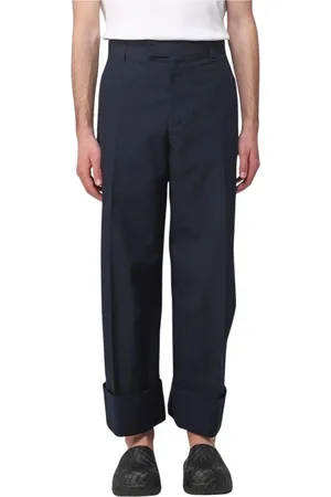 Bottega Veneta Hombre, Pantalones, Azul, Talla: S