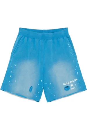 Cole Buxton Hombre, Pantalones cortos, Azul, Talla: S
