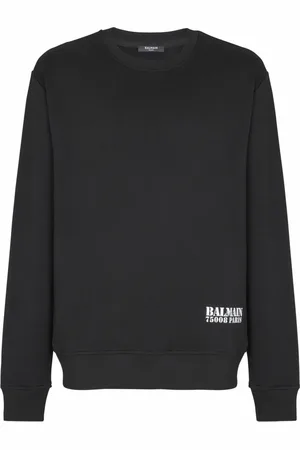 Balmain Hombre, Sudaderas, Negro, Talla: XS