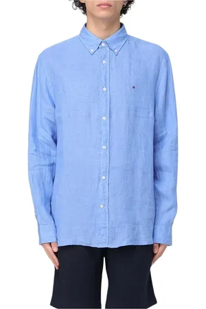 Tommy Hilfiger Hombre, Camisas, Azul, Talla: 2XL