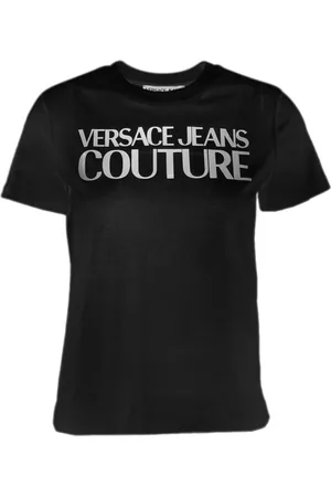 VERSACE Mujer, Camisetas, Negro, Talla: M