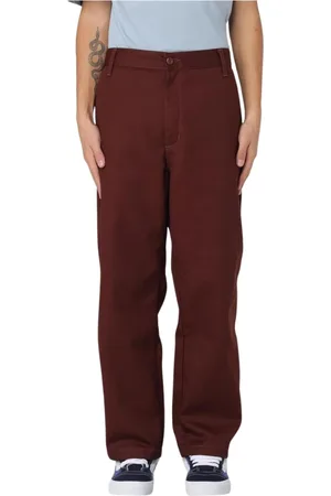 Carhartt Hombre, Pantalones, Rojo, Talla: W29
