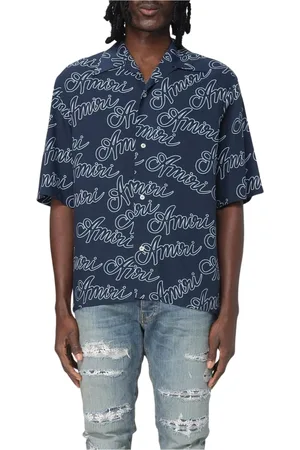 AMIRI Hombre, Camisas, Azul, Talla: L