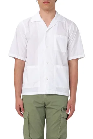 Aspesi Hombre, Camisas, Blanco, Talla: M