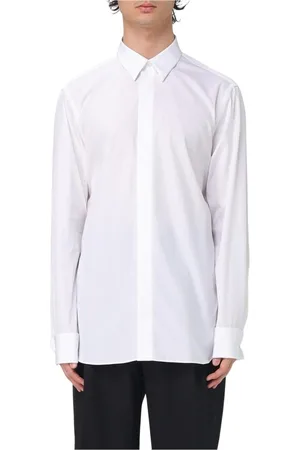 LARDINI Hombre, Camisas, Blanco, Talla: 2XL