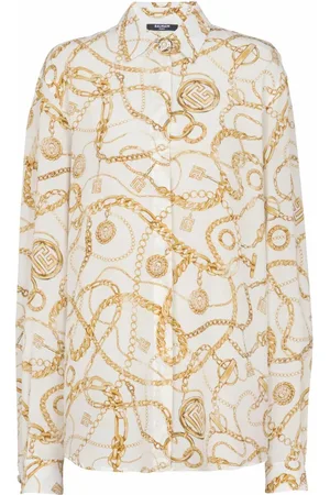 Balmain Mujer, Blusas y Camisas, Amarillo, Talla: XS