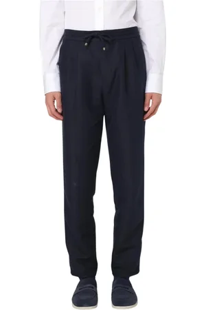 Brunello Cucinelli Hombre, Pantalones, Azul, Talla: S