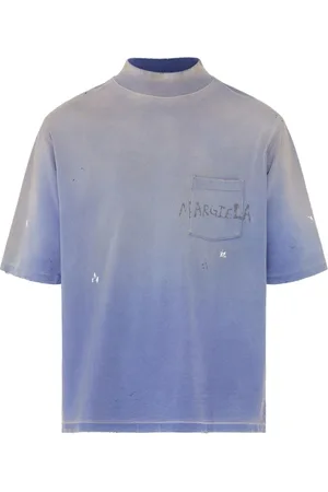 Maison Margiela Hombre, Camisetas, Azul, Talla: L