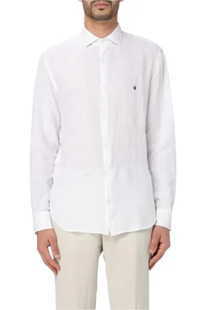 BROOKSFIELD Hombre, Camisas, Blanco, Talla: L