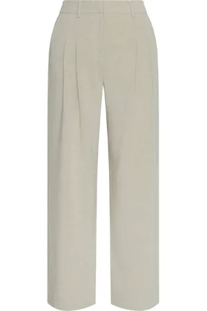 Moss Copenhagen Mujer, Pantalones, Gris, Talla: S