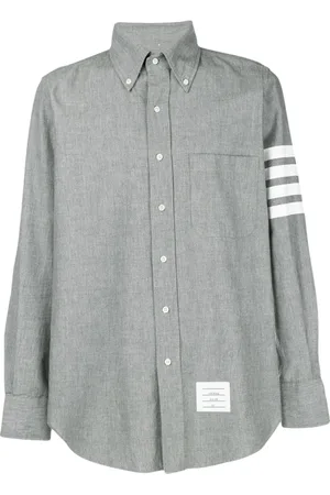 Thom Browne Hombre, Camisas, Gris, Talla: S