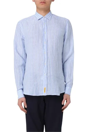 B.D.BAGGIES Hombre, Camisas, Azul, Talla: S