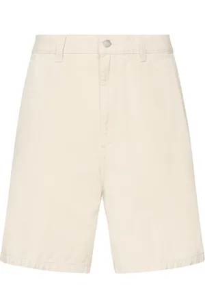 Carhartt Hombre, Pantalones cortos, Blanco, Talla: XL