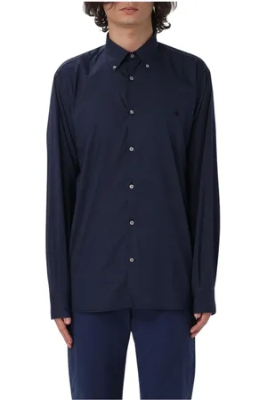 BROOKSFIELD Hombre, Camisas, Azul, Talla: M