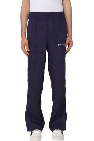 Palm Angels Hombre, Pantalones, Azul, Talla: L