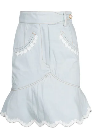 Casablanca Mujer, Faldas, Azul, Talla: XS