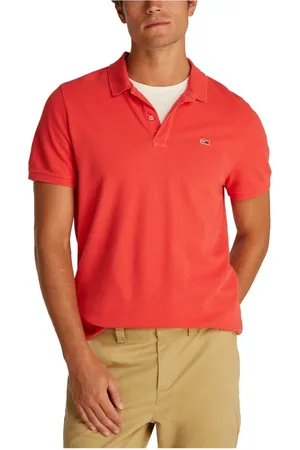 Tommy Hilfiger Hombre, Camisetas, Naranja, Talla: L